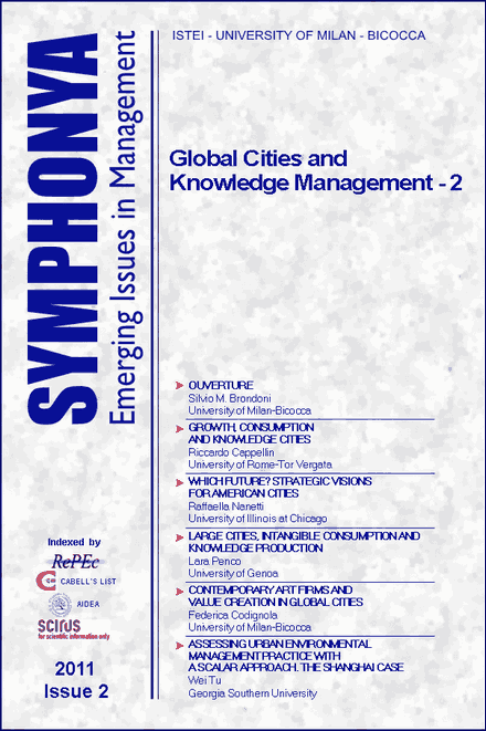 					View No. 2 (2011): Global Cities and Knowledge Management - 2
				